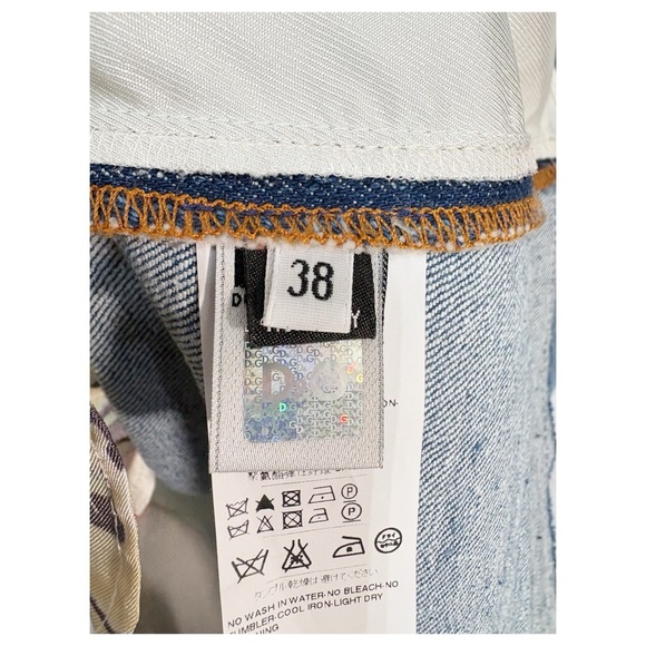 Dolce & Gabbana Silk Cotton Sleeveless Mini Dress Size IT 38 US XS - Picture 8 of 9